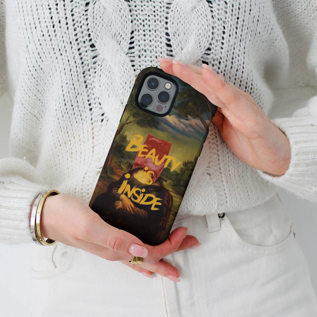 Beauty is inside - iPhone Tough Case - Fast shipping - Made in Europe