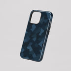 Blue Camouflage - iPhone Tough Case - Fast shipping - Made in Europe