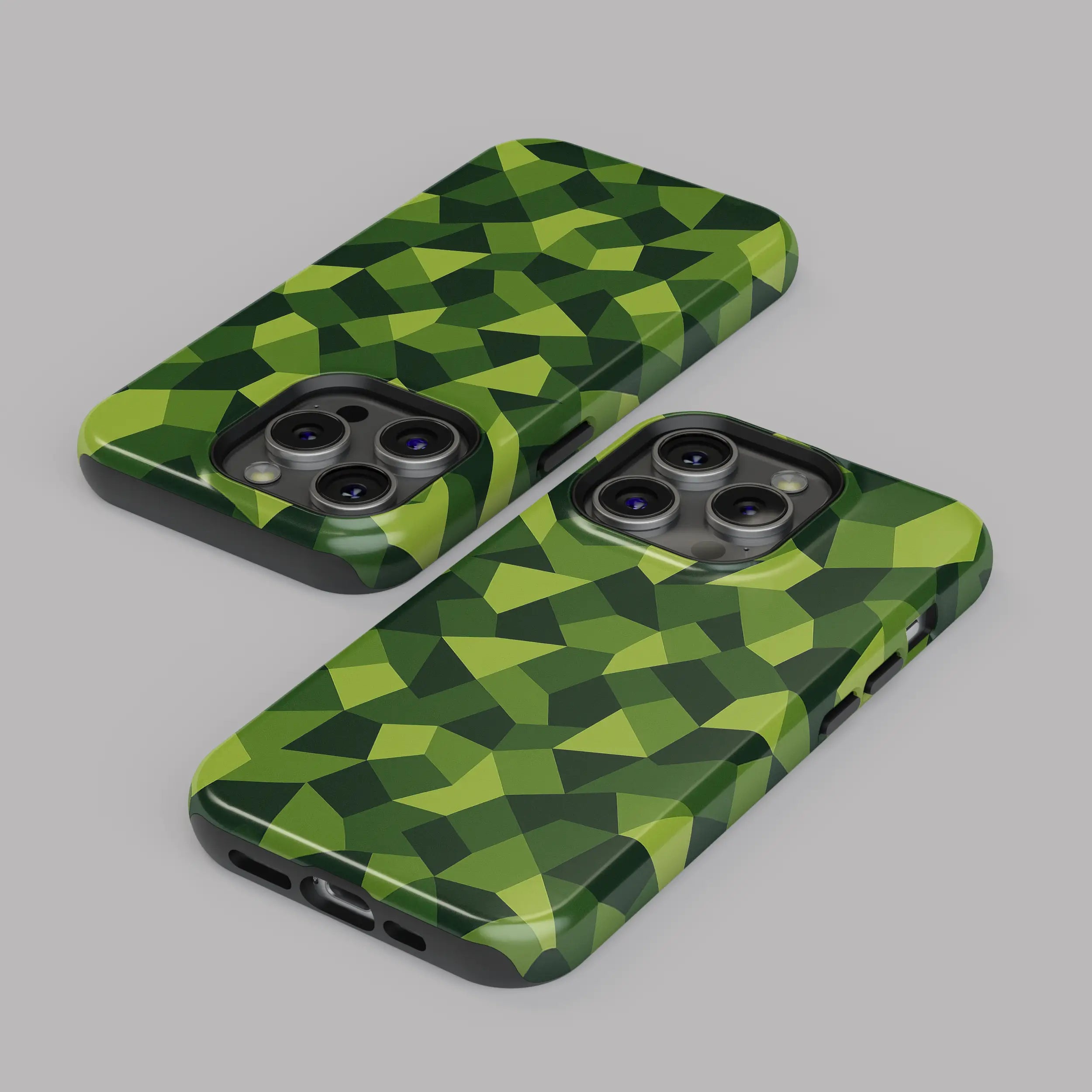 Green Camouflage - iPhone Tough Case - Fast shipping - Made in Europe