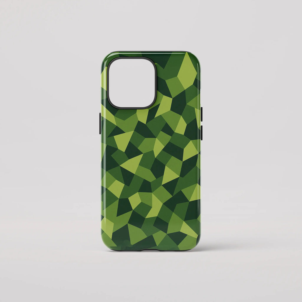Green Camouflage - iPhone Tough Case - Fast shipping - Made in Europe