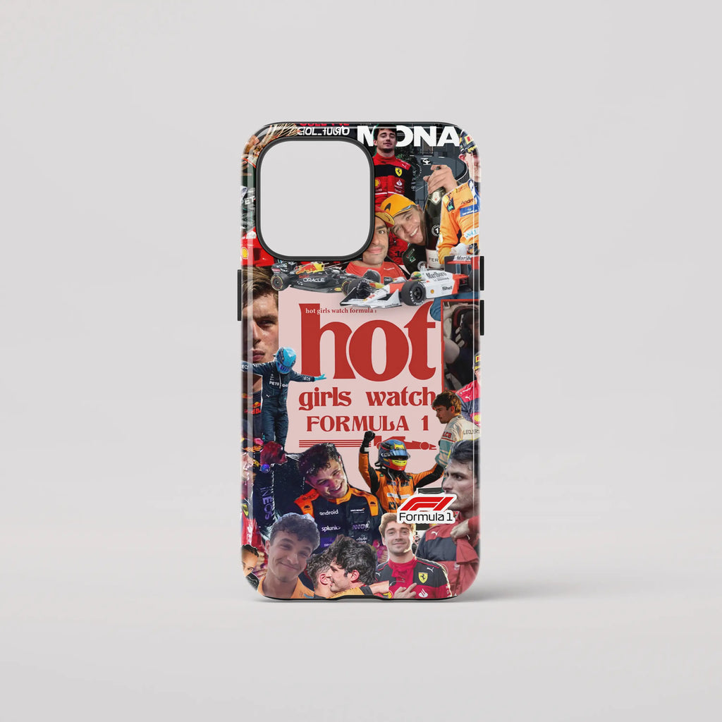 Hot Girls Watch F1 - iPhone Tough Case - Fast shipping - Made in Europe