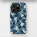 Light blue Camouflage - iPhone Tough Case - Fast shipping - Made in Europe