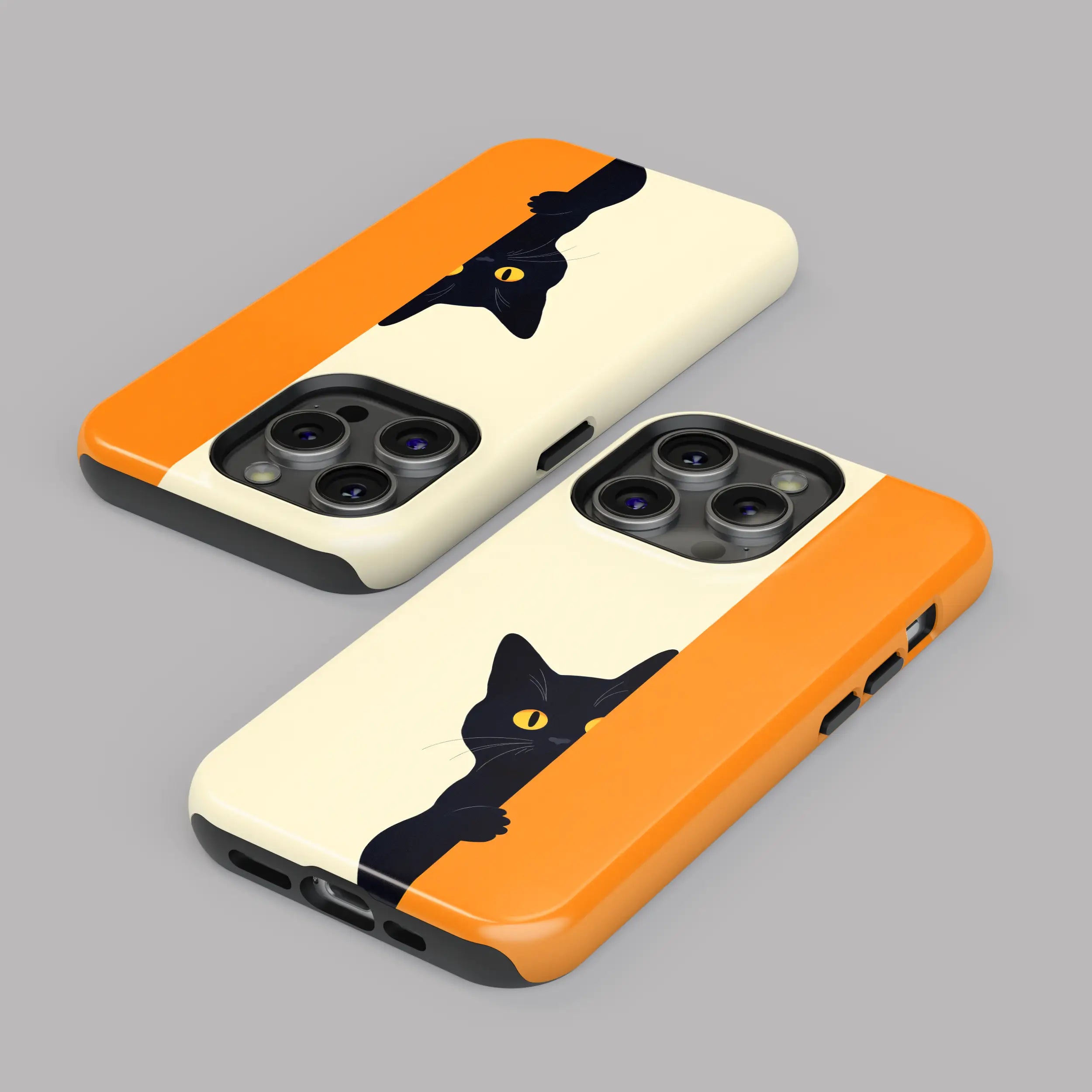The Curious Cat - iPhone Tough Case - Fast shipping - Made in Europe